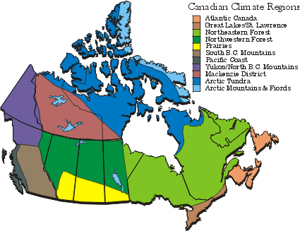 Canada Thematic Map