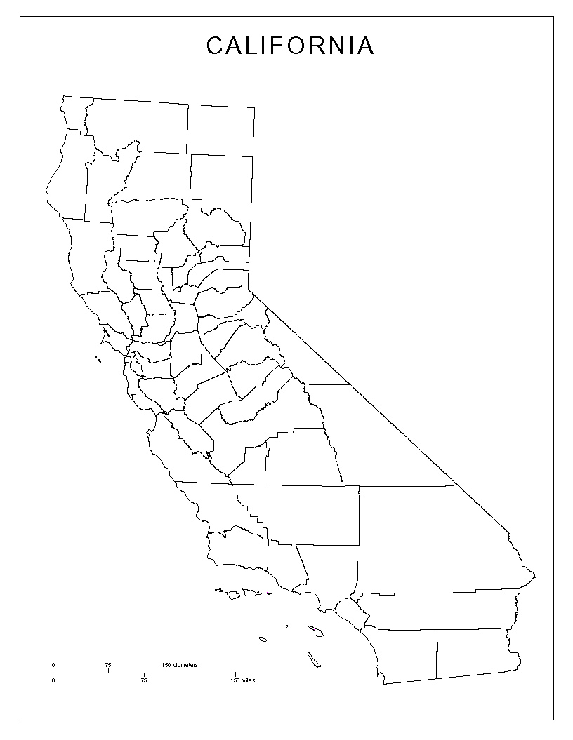 california state map coloring pages - photo #38