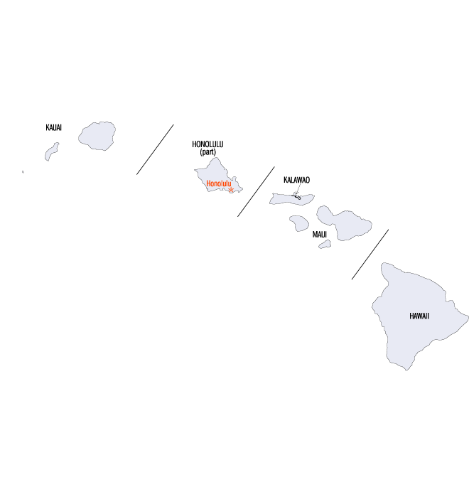 topographic map of hawaiian islands. Hawaii USGS topo maps