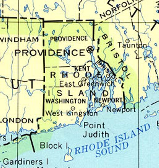 Rhode Island USGS topo maps