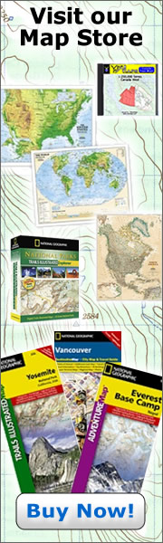 Map Store - National Geographic Maps Licensed Retailer