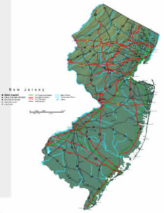 Interactive New Jersey map