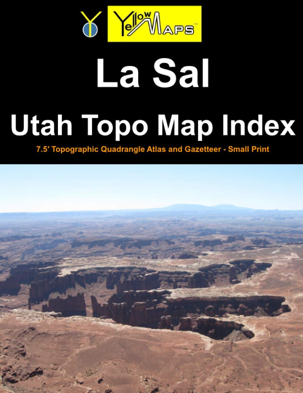 Paperback atlas: La Sal Utah Topo Map Index