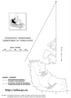 Northwest Territories Outline Map