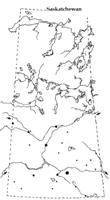 Saskatchewan Printable Map