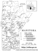 Manitoba Reference Map