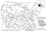 Prairies Reference Map