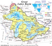 Great Lakes Basin Regional Map