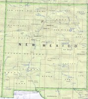 New Mexico Base Map