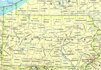 Base reference Map of PA State