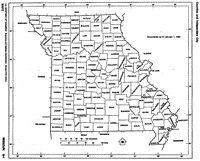 Missouri Free Map