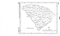 Free outline Map of SC State