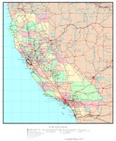 California Political Map
