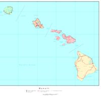 Hawaii Political Map