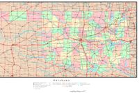 Oklahoma Political Map