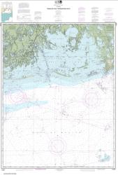 Buy map Timbalier and Terrebonne Bays Nautical Chart (11357) by NOAA from United States Maps Store