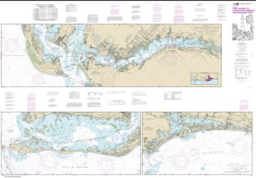 Buy map Intracoastal Waterway Fort Myers to Charlotte Harbor and Wiggins Pass Nautical Chart (11427) by NOAA from Florida Maps Store
