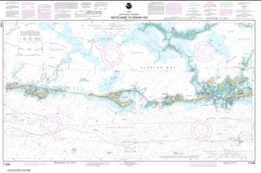 Buy map Intracoastal Waterway Matecumbe to Grassy Key Nautical Chart (11449) by NOAA from Florida Maps Store