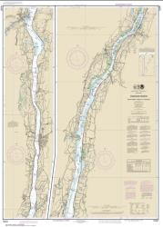 Buy map Hudson River Wappinger Creek to Hudson Nautical Chart (12347) by NOAA from New York Maps Store