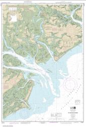 Buy map St. Helena Sound Nautical Chart (11517) by NOAA from South Carolina Maps Store
