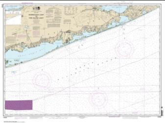 Buy map Shinnecock Light to Fire Island Light Nautical Chart (12353) by NOAA from New York Maps Store