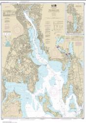 Buy map Providence River and Head of Narragansett Bay Nautical Chart (13224) by NOAA from Rhode Island Maps Store