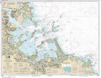 Buy map Boston Harbor Nautical Chart (13270) by NOAA from United States Maps Store