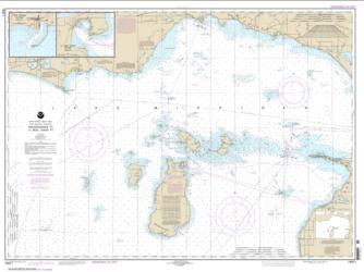 Buy map Waugoshance Point to Seul Choix Point, including Beaver Island Group; Port Inland; Beaver Harbor Nautical Chart (14911) by NOAA from United States Maps Store