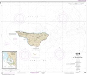 Buy map St. George Island, Pribilof Islands Nautical Chart (16381) by NOAA from Alaska Maps Store