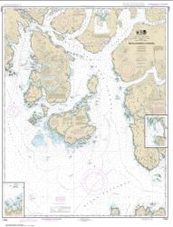 Buy map Revillagigedo Channel; Ryus Bay; Foggy Bay Nautical Chart (17434) by NOAA from Alaska Maps Store