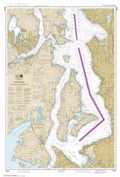 Buy map Puget Sound-Shilshole Bay to Commencement Bay Nautical Chart (18474) by NOAA from Washington Maps Store
