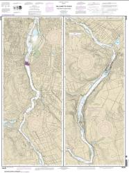 Buy map Willamette River Portland to Walnut Eddy Nautical Chart (18528) by NOAA from Oregon Maps Store