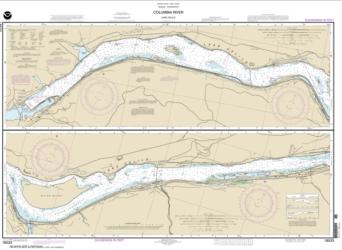 Buy map Columbia River Lake Celilo Nautical Chart (18533) by NOAA from Oregon Maps Store
