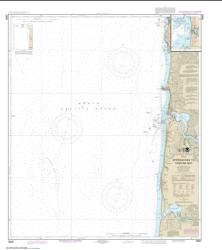 Buy map Approaches to Yaquina Bay; Depoe Bay Nautical Chart (18561) by NOAA from Oregon Maps Store