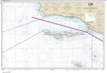 Buy map Point Dume to Purisma Point Nautical Chart (18720) by NOAA from United States Maps Store