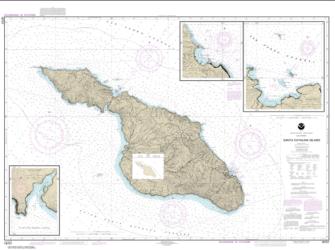 Buy map Santa Catalina Island; Avalon Bay; Catalina Harbor; Isthmus Cove Nautical Chart (18757) by NOAA from United States Maps Store