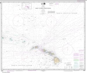 Buy map Hawaii to French Frigate Shoals Nautical Chart (19007) by NOAA from United States Maps Store