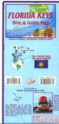 Buy map Florida Map, Florida Keys Guide and Dive, folded, 2010 by Frankos Maps Ltd. from Florida Maps Store