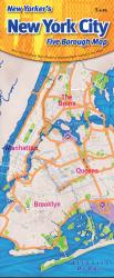 Buy map New York City, Five Borough Map, laminated by Opus Publishing from New York Maps Store