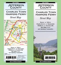 Buy map Jefferson County, Charles Town, Harpers Ferry and Ranson, West Virginia by GM Johnson from West Virginia Maps Store