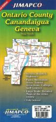 Buy map Ontario County, New York by Jimapco