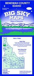 Buy map Benewah County, Idaho by Big Sky Maps from Idaho Maps Store