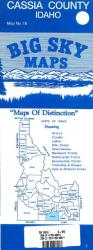 Buy map Cassia County, Idaho by Big Sky Maps from Idaho Maps Store