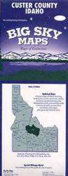 Buy map Custer County, Idaho by Big Sky Maps from Idaho Maps Store