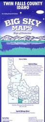 Buy map Twin Falls County, Idaho by Big Sky Maps from Idaho Maps Store