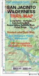 Buy map San Jacinto Wilderness, California by Tom Harrison Maps