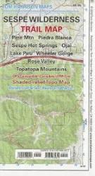 Buy map Sespe Wilderness, California by Tom Harrison Maps from California Maps Store