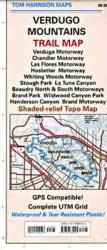 Buy map Verdugo Mountains, California by Tom Harrison Maps