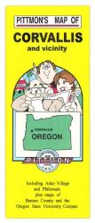 Buy map Corvallis and Benton County, Oregon by Pittmon Map Company from Oregon Maps Store