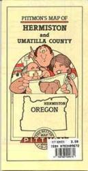 Buy map Hermiston and Umatilla County, Oregon by Pittmon Map Company from Oregon Maps Store
